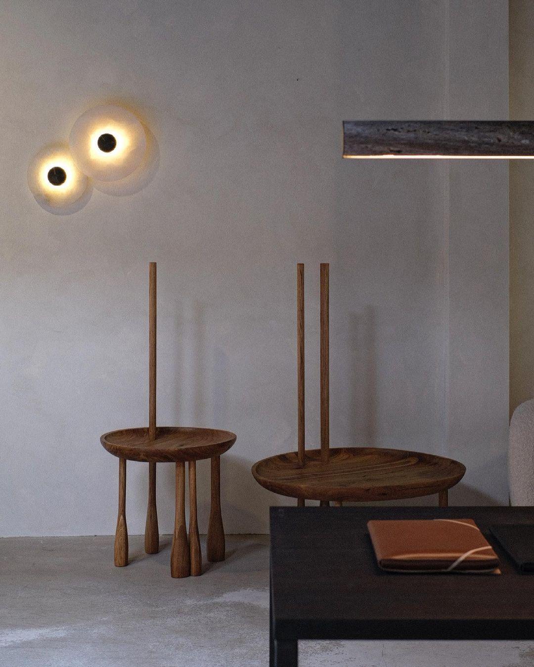 Lune | Alabaster Wall Sconce, Round Natural Stone Wall Light, Dimmable Flush Mount Cluster Light