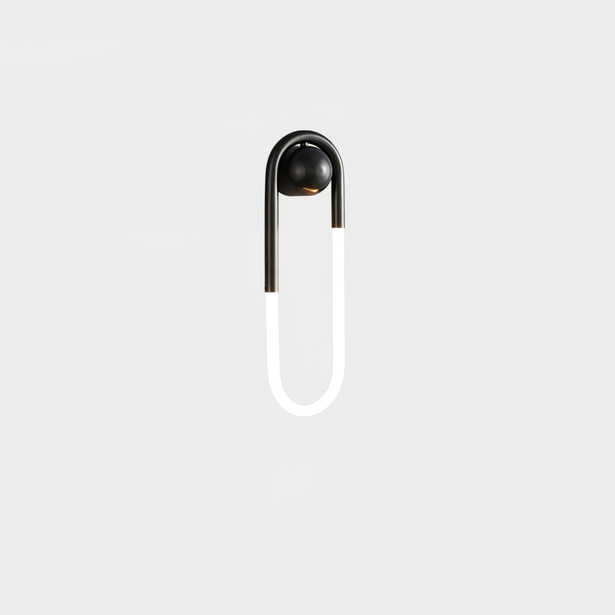 Rudi Loop | Modern LED Wall Sconce, Brass Loop Wall Light for Bedroom, Hallway and Staircase