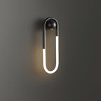 Rudi Loop | Modern LED Wall Sconce, Brass Loop Wall Light for Bedroom, Hallway and Staircase