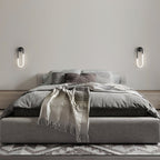 Rudi Loop | Modern LED Wall Sconce, Brass Loop Wall Light for Bedroom, Hallway and Staircase