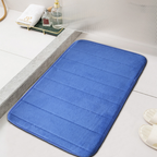 Velour | Plush Bath Mat, Ultra Soft Absorbent Bathroom Rug, Non Slip Machine Washable Shower Mat
