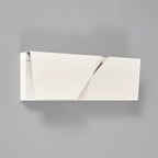 Origami | Modern LED Wall Light, Sculptural White Wall Lamp, 7 Sizes