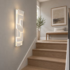 Origami | Modern LED Wall Light, Sculptural White Wall Lamp, 7 Sizes