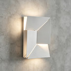 Origami | Modern LED Wall Light, Sculptural White Wall Lamp, 7 Sizes