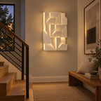 Origami | Modern LED Wall Light, Sculptural White Wall Lamp, 7 Sizes