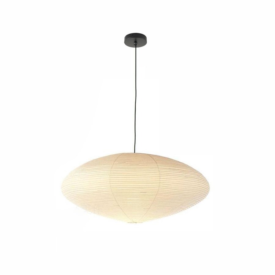 Shoji | Paper Lantern Pendant Light, Japanese Washi Rice Paper Chandelier, Large Japandi Hanging Lamp