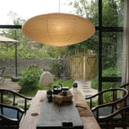 Shoji | Paper Lantern Pendant Light, Japanese Washi Rice Paper Chandelier, Large Japandi Hanging Lamp