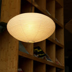 Shoji | Paper Lantern Pendant Light, Japanese Washi Rice Paper Chandelier, Large Japandi Hanging Lamp