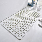 Secure | Non Slip Shower Mat, Suction Cup Bathtub Mat with Drain Holes, Anti Slip Bath Mat