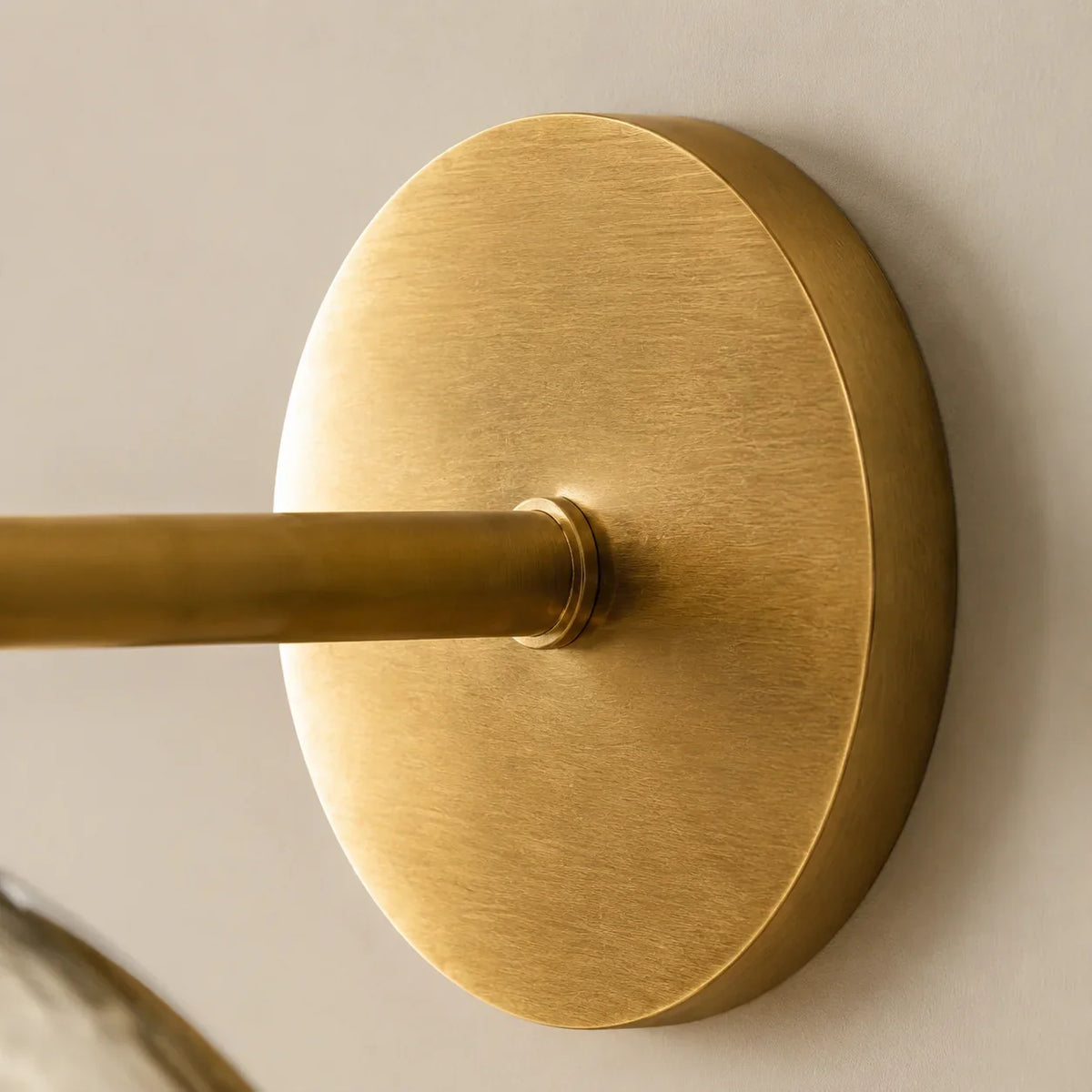 Xeno | Glass Wall Sconce, Antique Brass Bathroom Vanity Light, 1 to 3 Light Farmhouse Wall Light