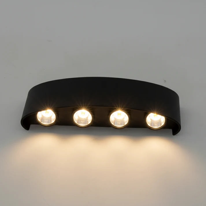 Beacon | Waterproof LED Outdoor Wall Light in Cast Aluminium for Gardens, Balconies and Driveways