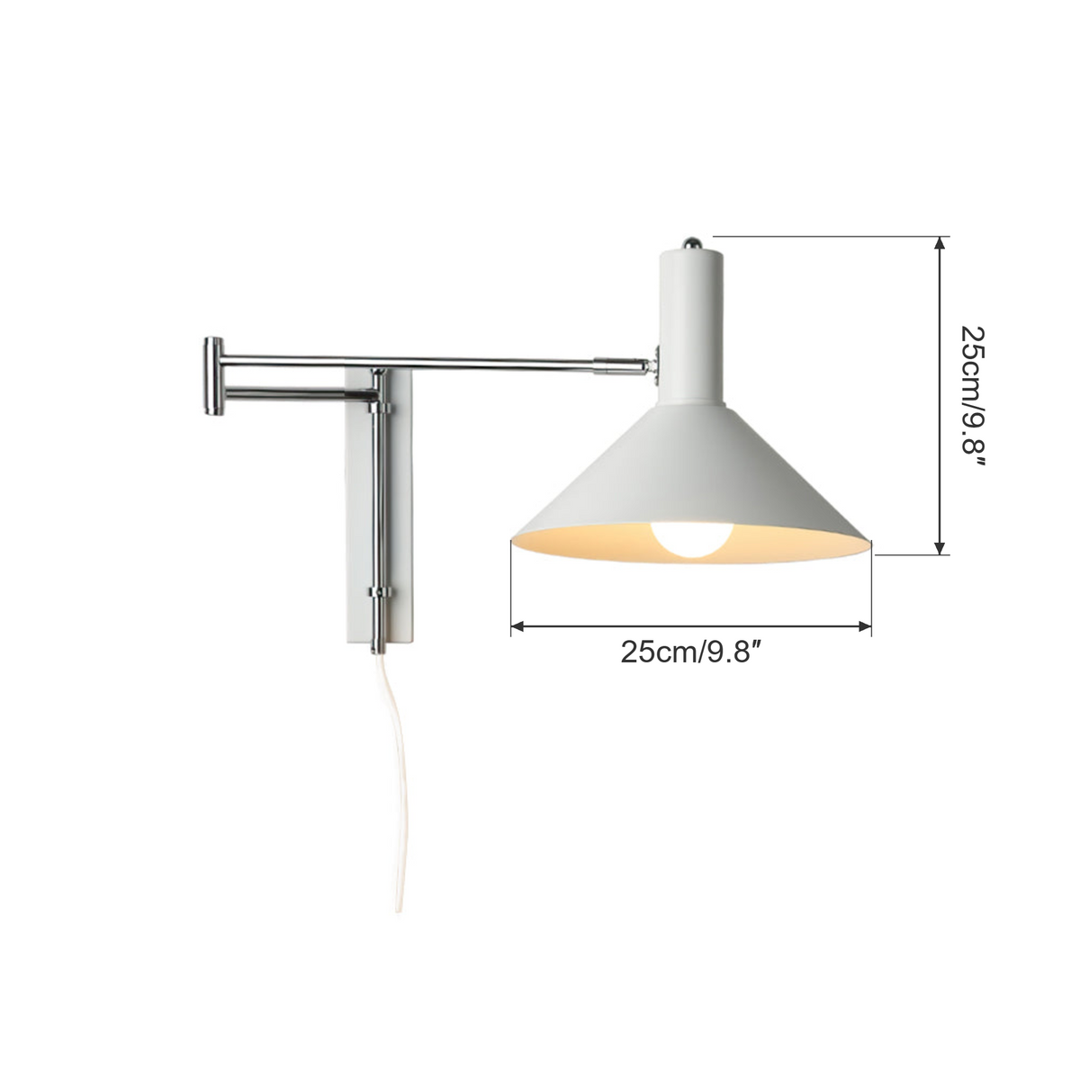 Anvia wall lamp dimensions