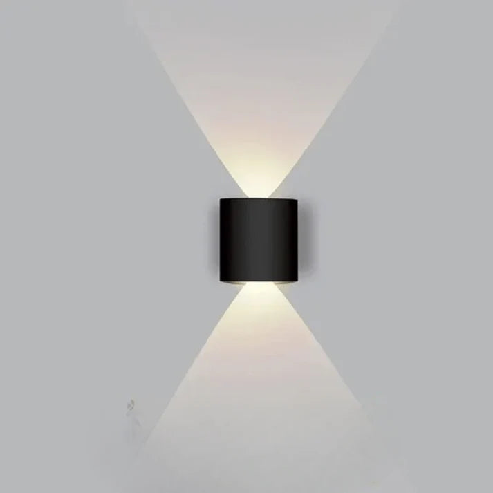 Beacon | Waterproof LED Outdoor Wall Light, Modern Up Down Exterior Sconce for Porch and Garden