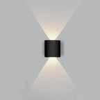 Beacon | Waterproof LED Outdoor Wall Light, Modern Up Down Exterior Sconce for Porch and Garden