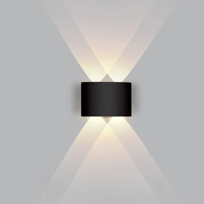 Beacon | Waterproof LED Outdoor Wall Light, Modern Up Down Exterior Sconce for Porch and Garden