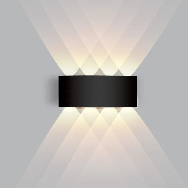 Beacon | Waterproof LED Outdoor Wall Light, Modern Up Down Exterior Sconce for Porch and Garden
