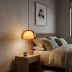 Jelly | Milk Glass Pendant Light, Japandi Hanging Lamp, Glass Dome Ceiling Light for Kitchen Island