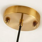 Jelly | Milk Glass Pendant Light, Japandi Hanging Lamp, Glass Dome Ceiling Light for Kitchen Island