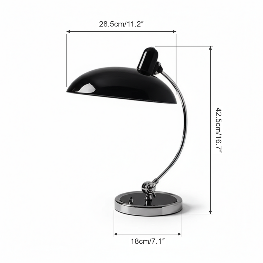 Cupola desk lamp dimensions