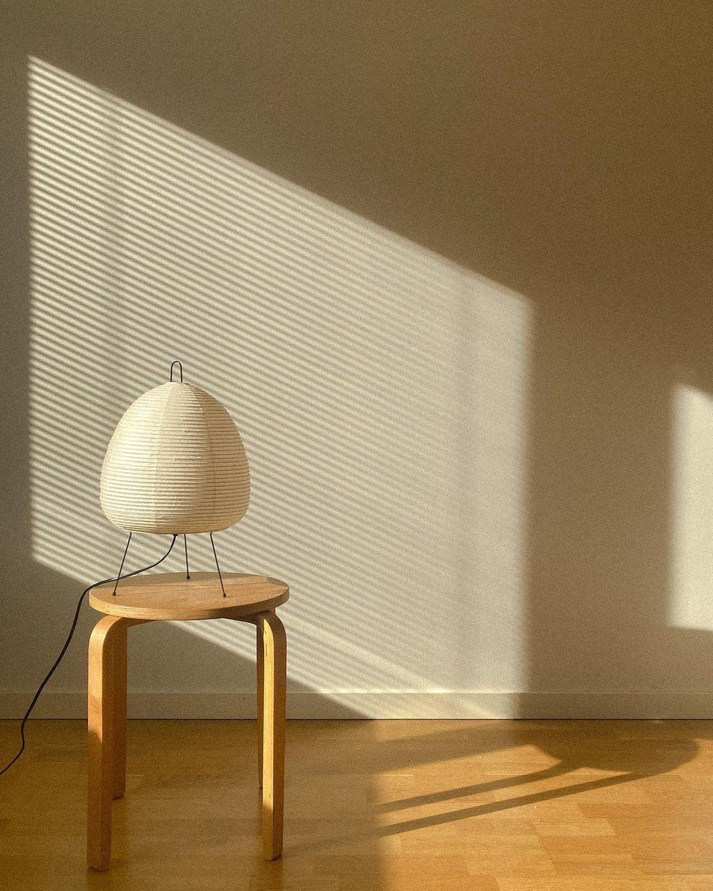 Gifu | Rice Paper Table Lamp, Japanese Paper Lantern Lamp, Handmade Japandi Bedside and Desk Lamp