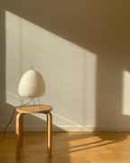 Gifu | Rice Paper Table Lamp, Japanese Paper Lantern Lamp, Handmade Japandi Bedside and Desk Lamp