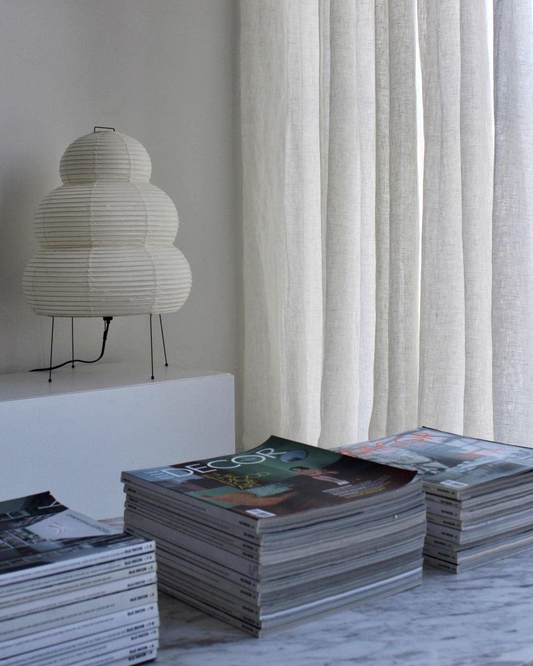 Gifu | Rice Paper Table Lamp, Japanese Paper Lantern Lamp, Handmade Japandi Bedside and Desk Lamp