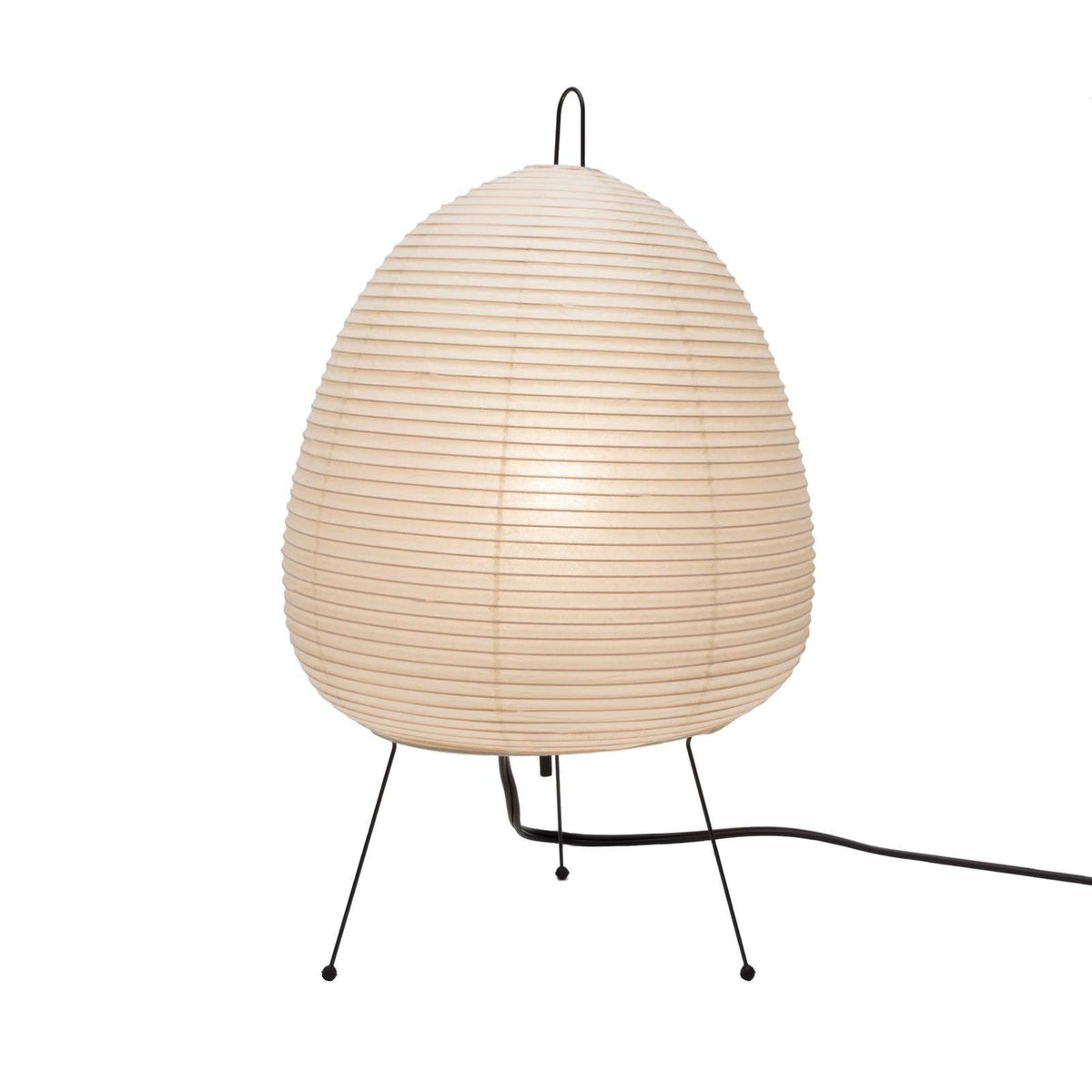 Gifu | Rice Paper Table Lamp, Japanese Paper Lantern Lamp, Handmade Japandi Bedside and Desk Lamp