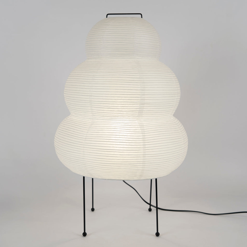 Gifu | Rice Paper Table Lamp, Japanese Paper Lantern Lamp, Handmade Japandi Bedside and Desk Lamp