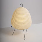 Gifu | Rice Paper Table Lamp, Japanese Paper Lantern Lamp, Handmade Japandi Bedside and Desk Lamp