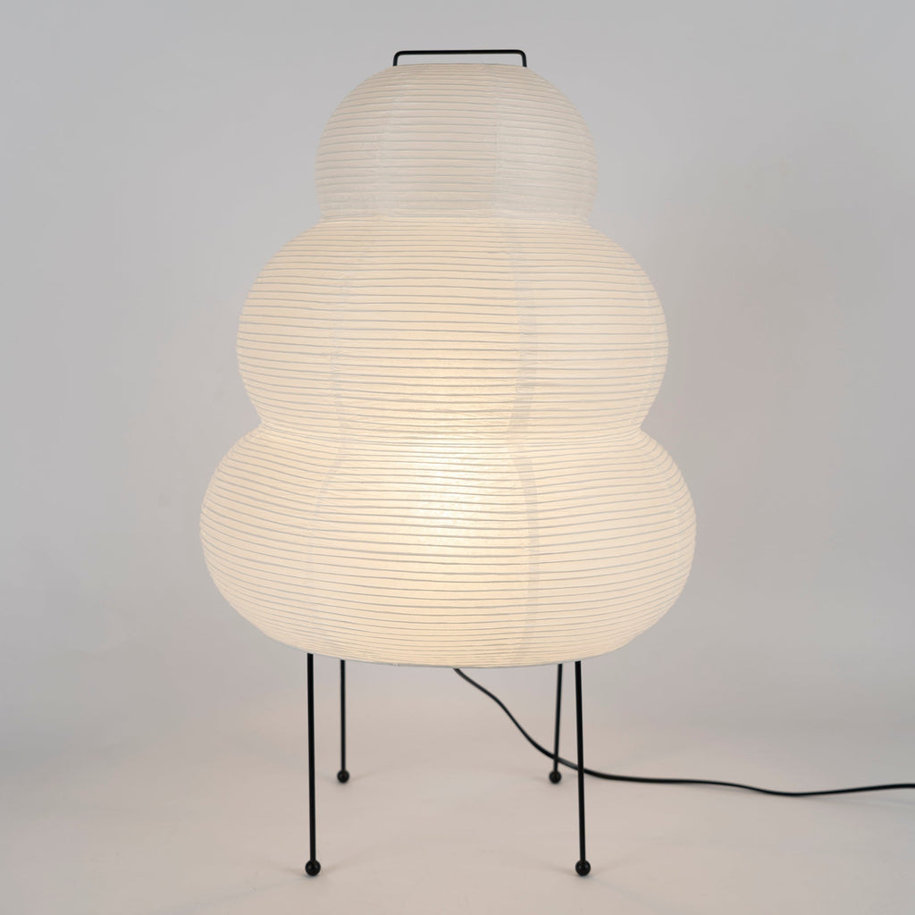 Gifu | Rice Paper Table Lamp, Japanese Paper Lantern Lamp, Handmade Japandi Bedside and Desk Lamp