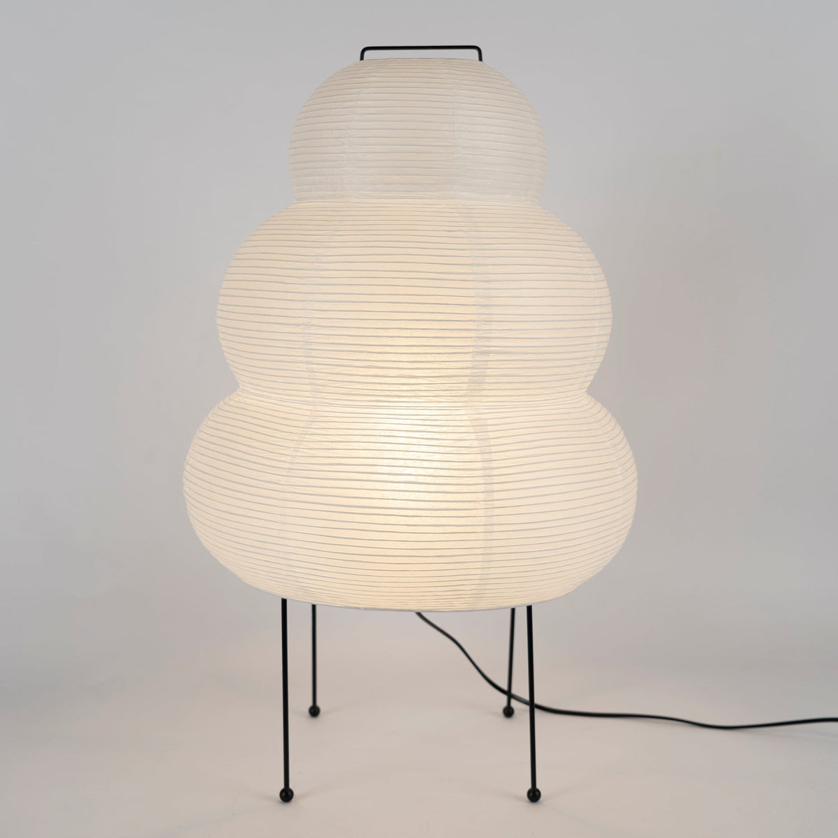 Gifu | Rice Paper Table Lamp, Japanese Paper Lantern Lamp, Handmade Japandi Bedside and Desk Lamp