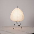 Gifu | Rice Paper Table Lamp, Japanese Paper Lantern Lamp, Handmade Japandi Bedside and Desk Lamp