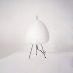 Gifu | Rice Paper Table Lamp, Japanese Paper Lantern Lamp, Handmade Japandi Bedside and Desk Lamp