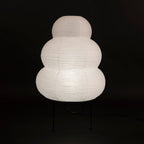 Gifu | Rice Paper Table Lamp, Japanese Paper Lantern Lamp, Handmade Japandi Bedside and Desk Lamp