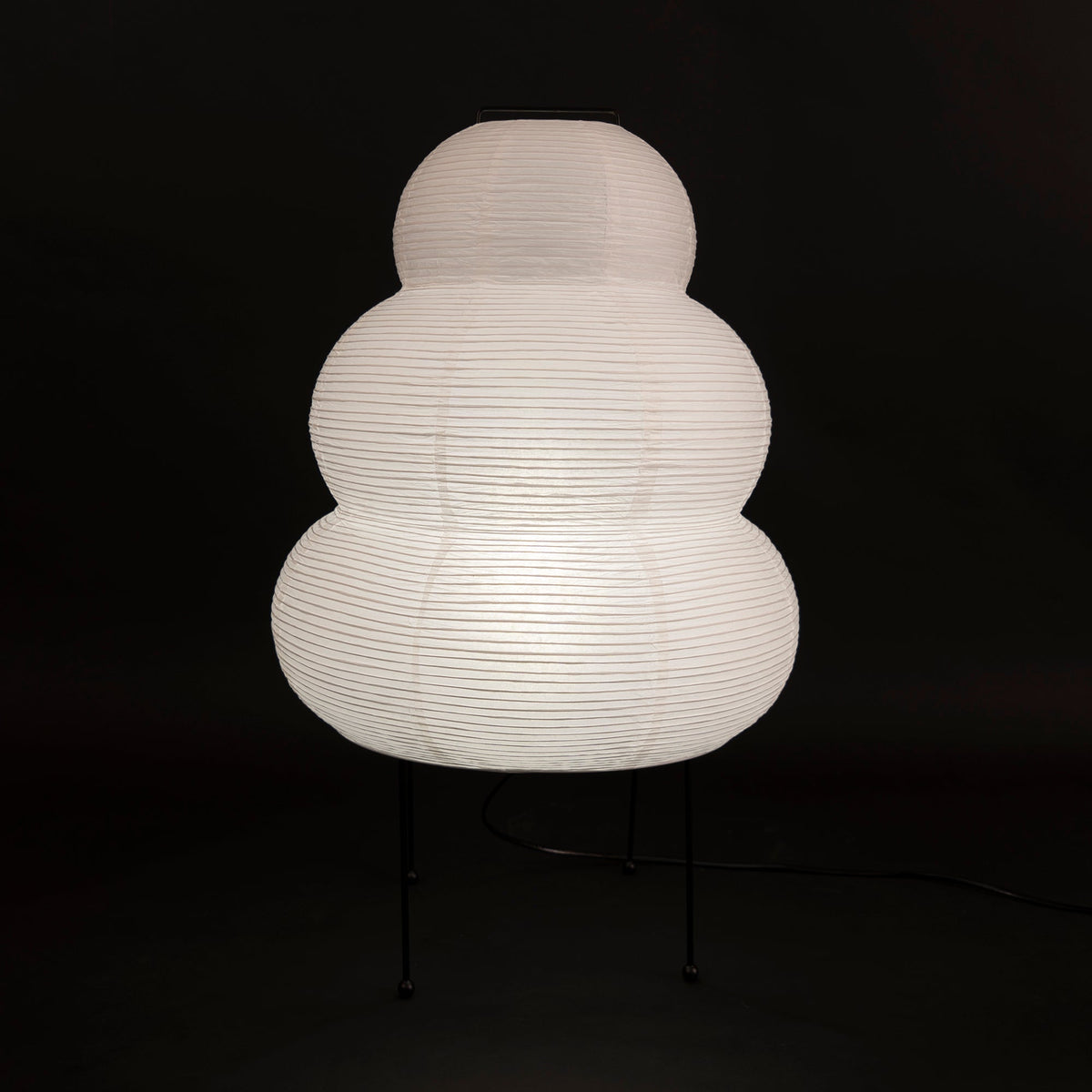 Gifu | Rice Paper Table Lamp, Japanese Paper Lantern Lamp, Handmade Japandi Bedside and Desk Lamp