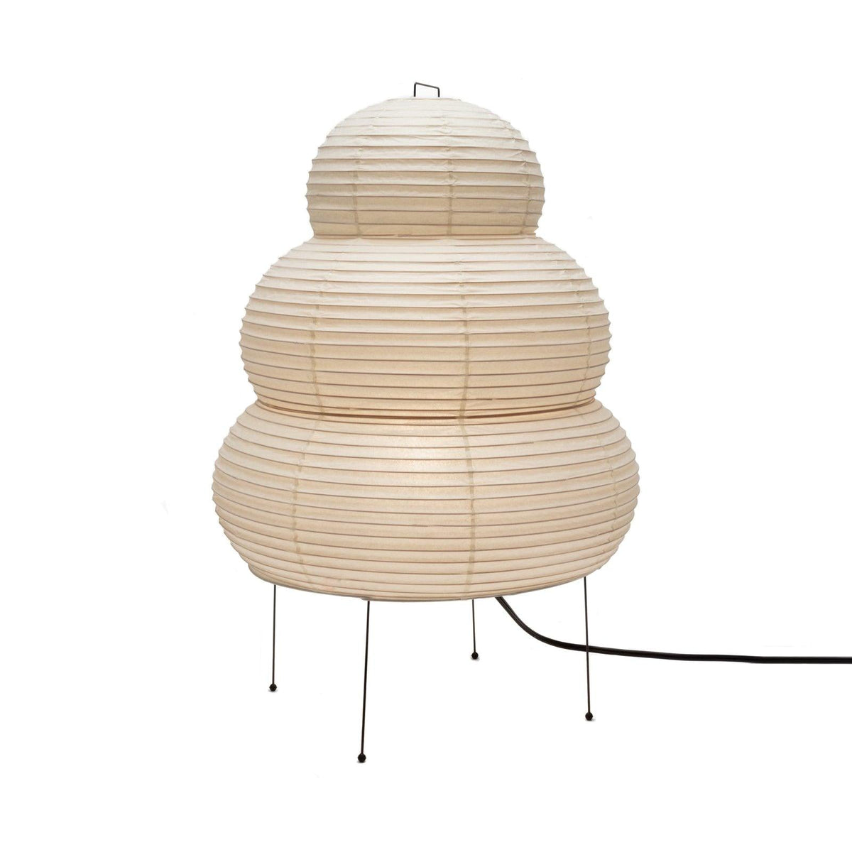 Gifu | Rice Paper Table Lamp, Japanese Paper Lantern Lamp, Handmade Japandi Bedside and Desk Lamp