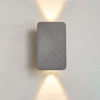 Everend | Flat Panel LED Wall Sconce, Up Down Indoor Wall Light, Minimalist Wall Lamp for Hallway