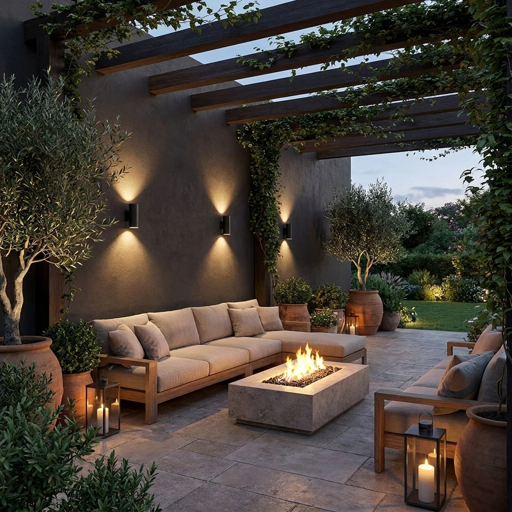 Beacon | Waterproof LED Outdoor Wall Light in Cast Aluminium for Gardens, Balconies and Driveways