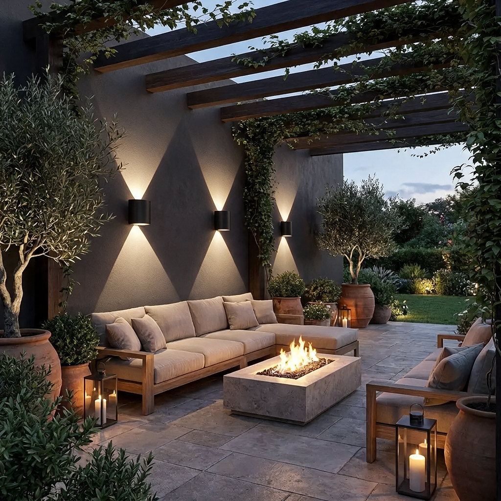 Beacon | Waterproof LED Outdoor Wall Light in Cast Aluminium for Gardens, Balconies and Driveways
