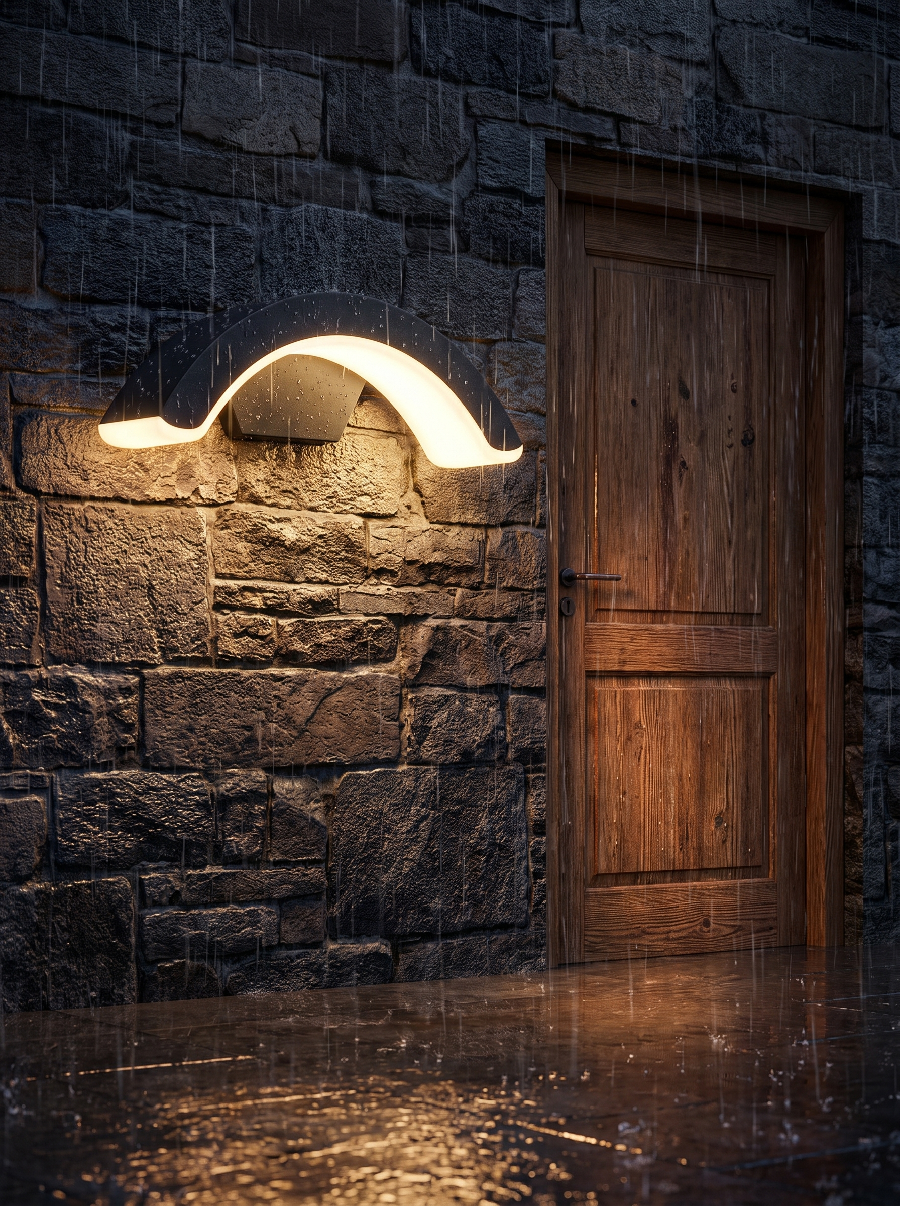 StormLite Outdoor Wall Light Made for the storm