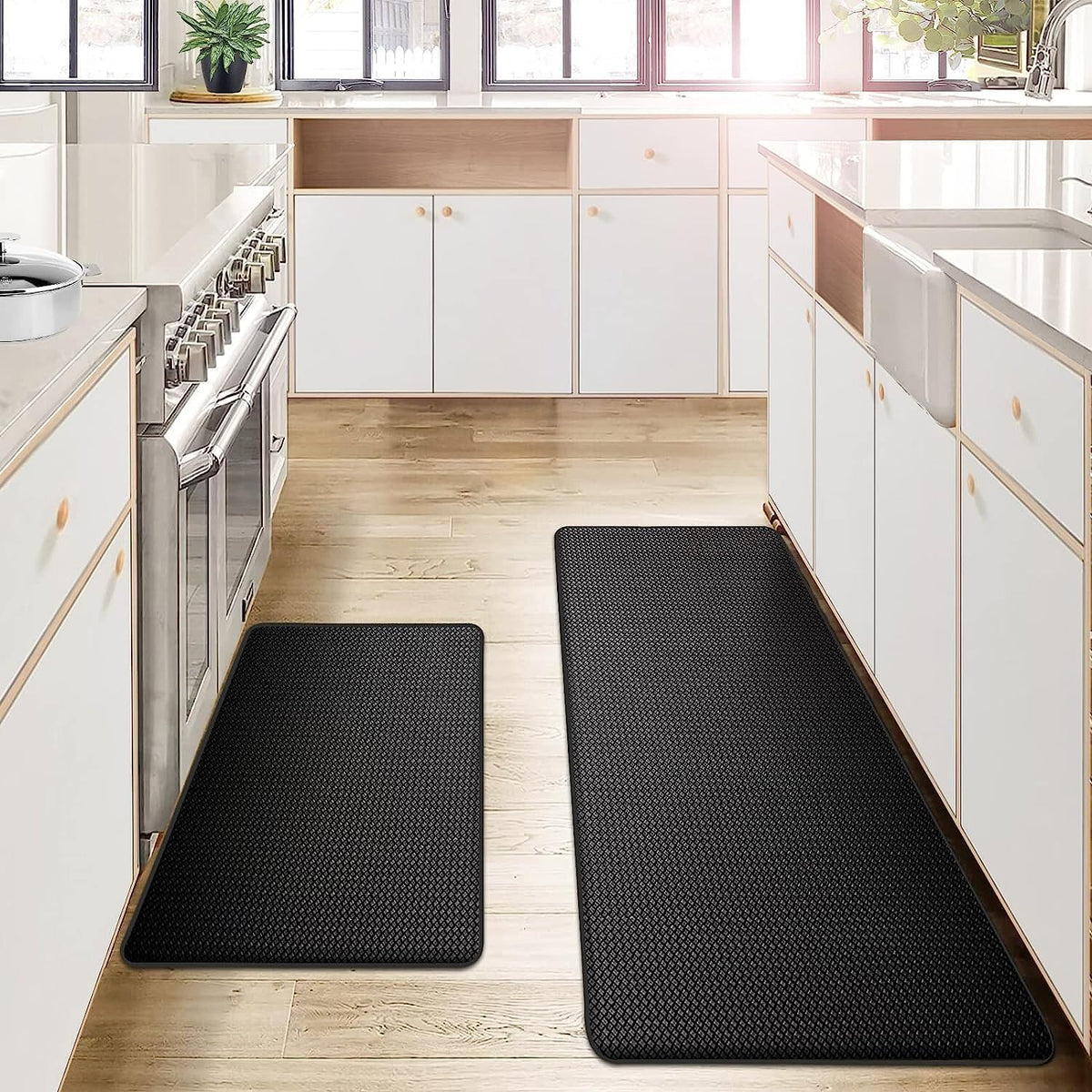 Comfort | Anti Fatigue Kitchen Mat, Cushioned Non Slip Standing Mat, Waterproof Floor Mat for Kitchen