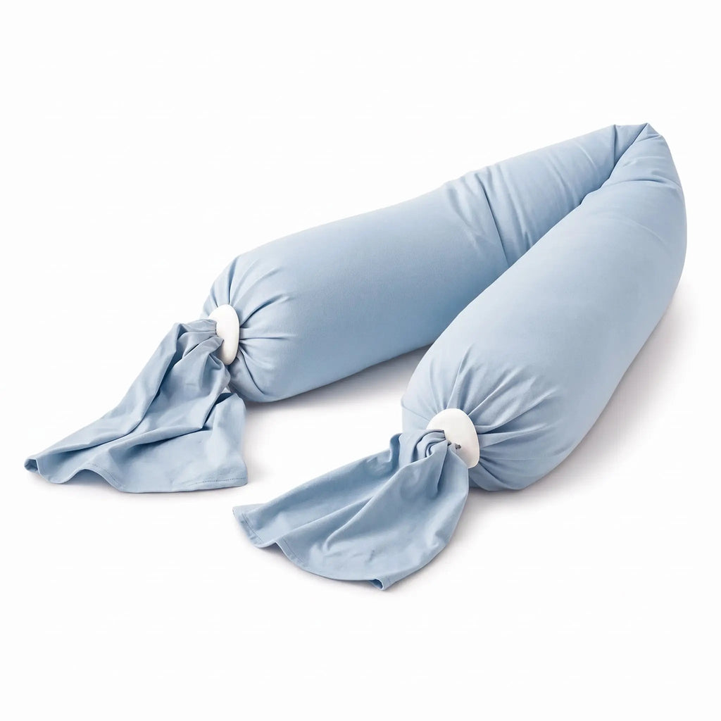 Leah | Adjustable Pregnancy Pillow Full Body Support | Ultra Soft Washable Cotton Fabric