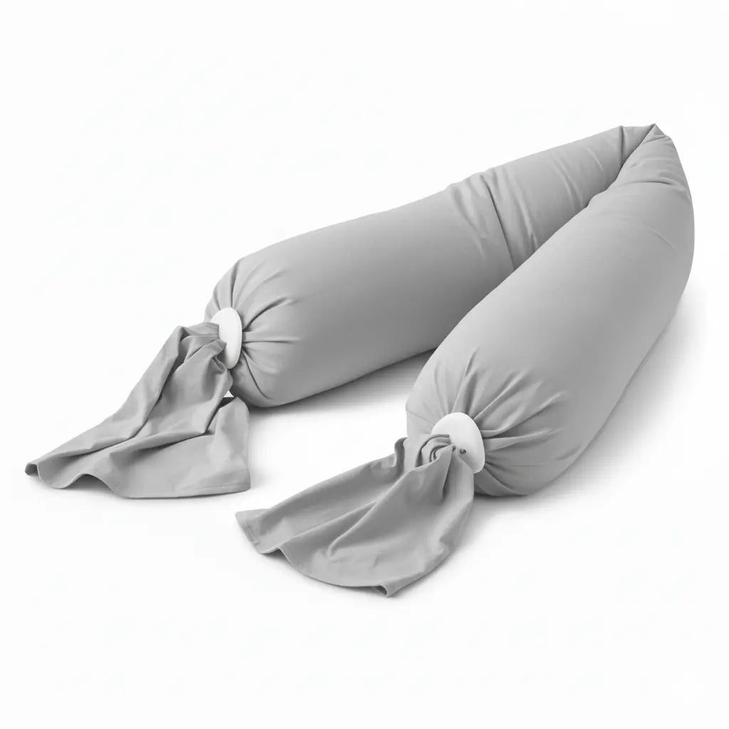 Leah | Adjustable Pregnancy Pillow Full Body Support | Ultra Soft Washable Cotton Fabric
