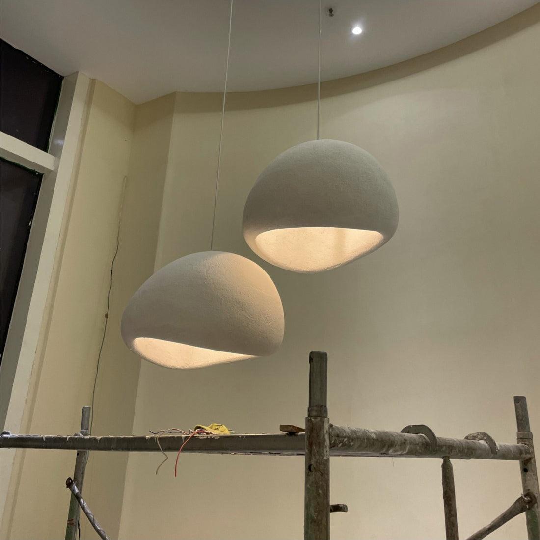 Nubia | Cloud Pendant Light, Sculptural Sphere Chandelier, Organic Hanging Lamp for Bedroom and Living Room
