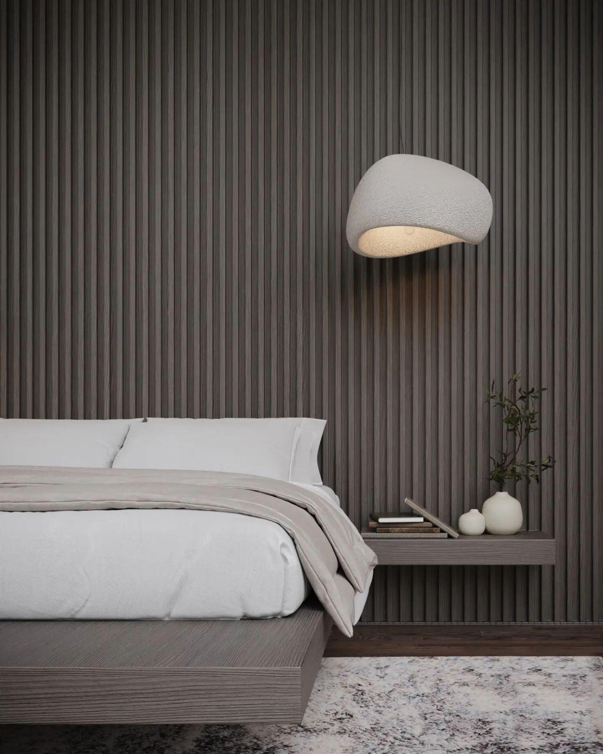 Nubia | Cloud Pendant Light, Sculptural Sphere Chandelier, Organic Hanging Lamp for Bedroom and Living Room