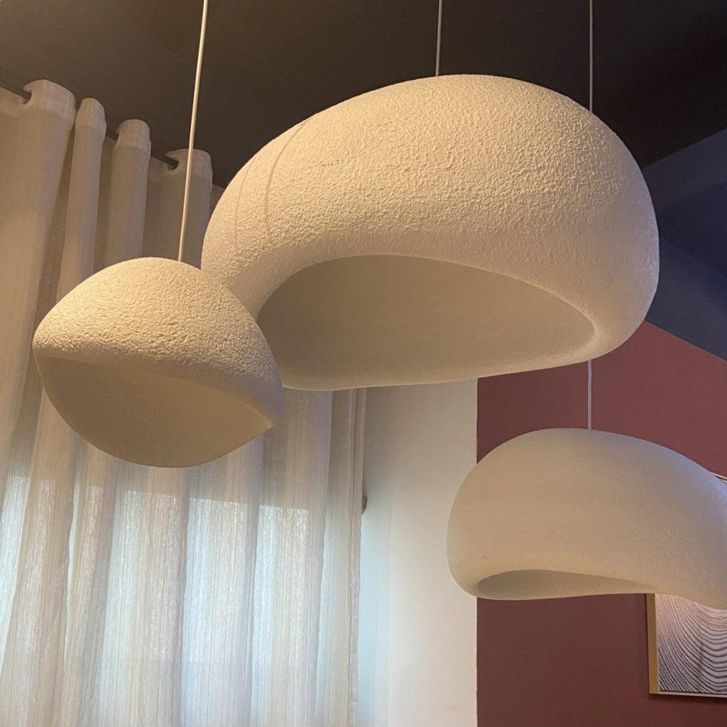 Nubia | Cloud Pendant Light, Sculptural Sphere Chandelier, Organic Hanging Lamp for Bedroom and Living Room