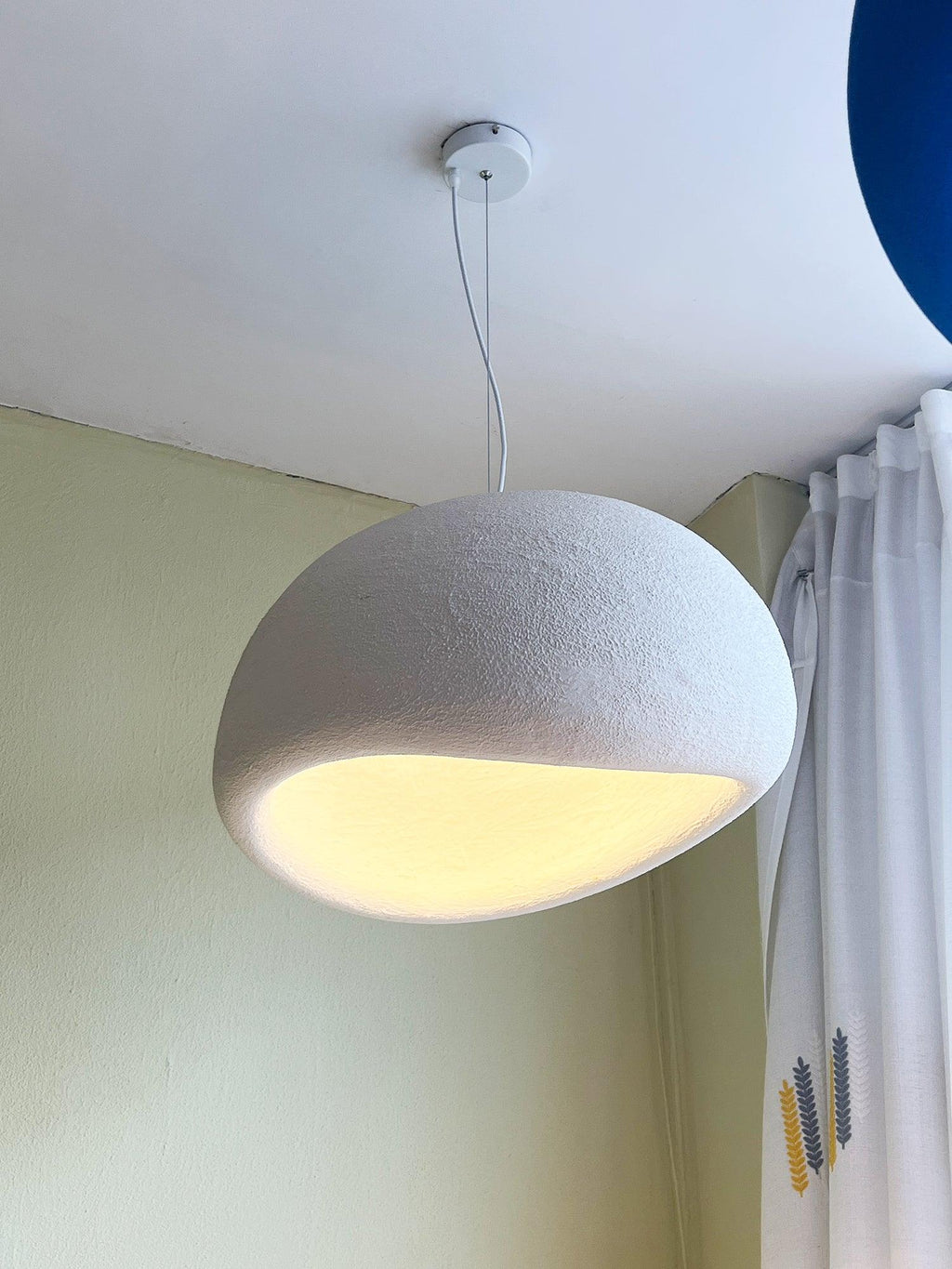 Nubia | Cloud Pendant Light, Sculptural Sphere Chandelier, Organic Hanging Lamp for Bedroom and Living Room