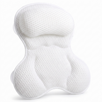 Spa ergonomic 3D mesh bath pillow