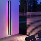 Linear | LED Outdoor Strip Wall Light, Long Black Exterior Wall Lamp, IP65 Waterproof Porch Light