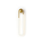 Rudi Loop | Modern LED Wall Sconce, Brass Loop Wall Light for Bedroom, Hallway and Staircase